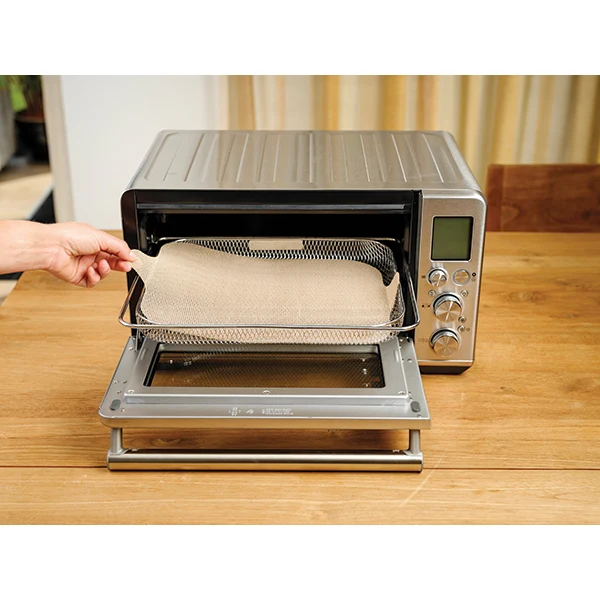 Lot 2 x 2 feuilles de cuisson rectangulaires pour friteuse à air chaud NoStik – Image 2