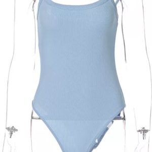 New Age Devi – « Body {in Vintage Style} – {Bodysuit} – {Blauw} – {Taille S} » New Age Devi – « Body {in Vintage Style} – {Bodysuit} – {Blauw} – {Taille S} »