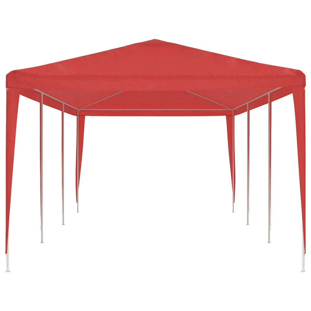 Party Tent Red 900 x 300 x 255 cm PE and Steel – Image 3