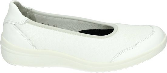Hickersberger - 9563 - Ballerines - Couleur : Blanc/beige - Taille : 41