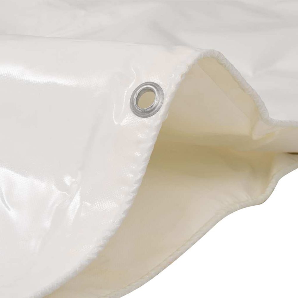 Tarpaulin 650 g/m² 1.5x20 m White – Image 2