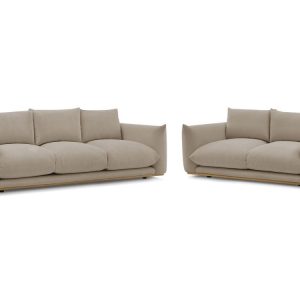 Ensemble canape droit fixe 3 + 2 places ERNEST Ensemble canape droit fixe 3 + 2 places ERNEST