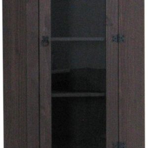 New Mexico – Armoire d’angle – Vitrine – Pin brun New Mexico – Armoire d’angle – Vitrine – Pin brun