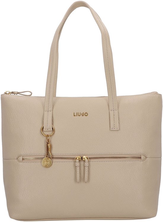 LIU JO sac shopper sac à épaule Tamila ECS Tote Bag Sabbia beige