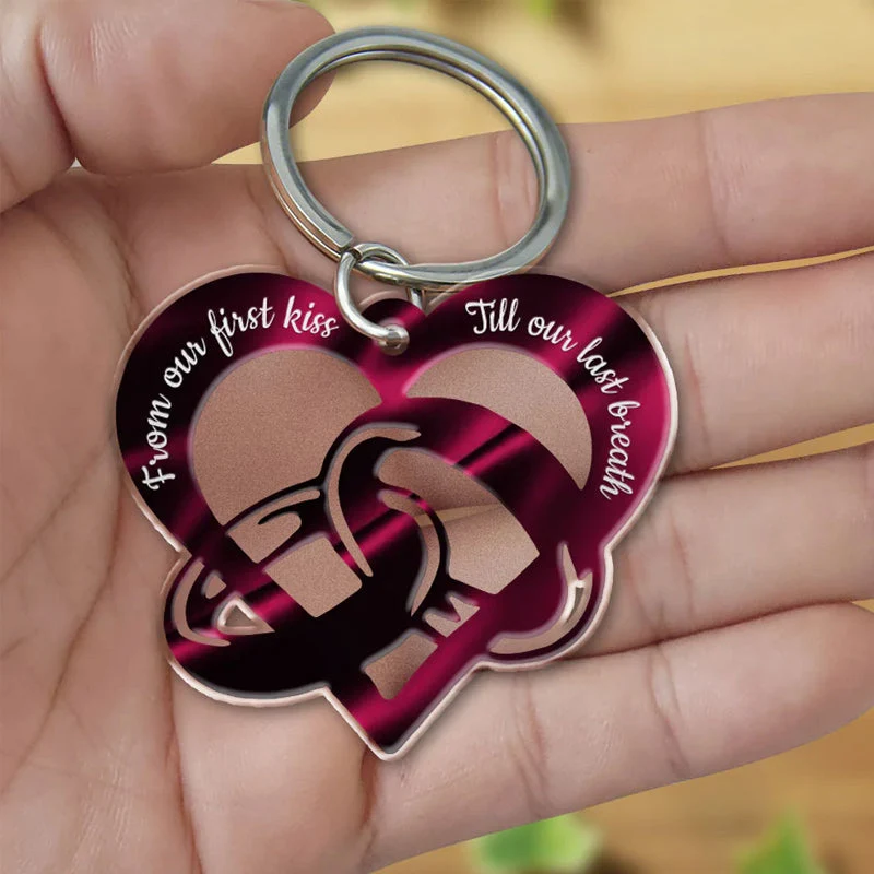 Porte-clés coeur personnalisé – Image 3
