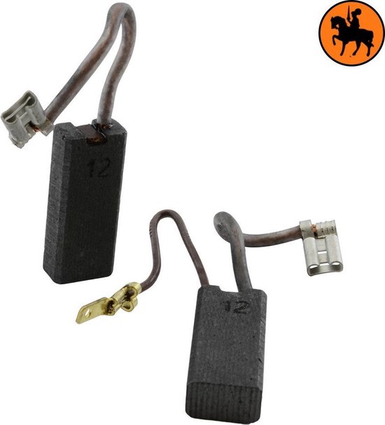 Jeu de balais de charbon pour DeWalt DW541A - 6x10x24mm