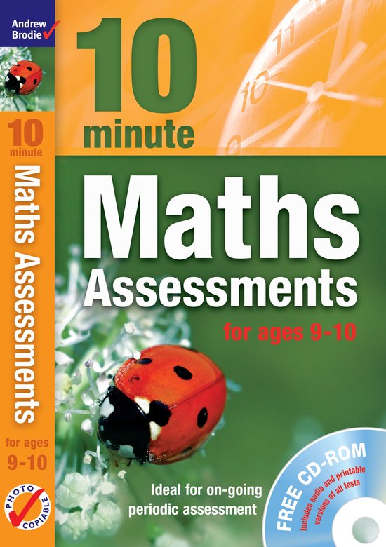 Maths- Ten Minute Maths Assessments ages 9-10 (plus CD-ROM)