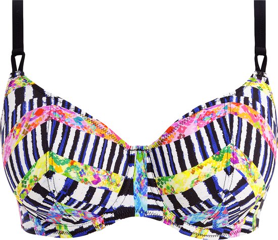 Freya Electro Rave UW Plunge Bikini Top Haut de bikini pour femme - Taille 80H