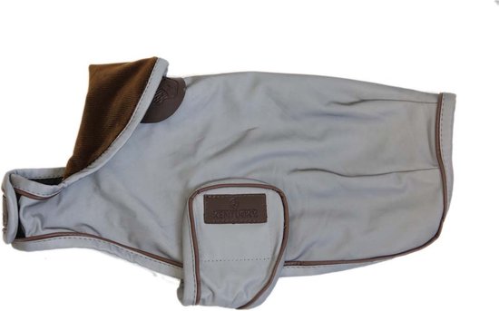 Manteau pour Chien Kentucky Dogwear Réfléchissant Et Résistant À L'eau - Argent - Taille (XXL) 29 X 23cm