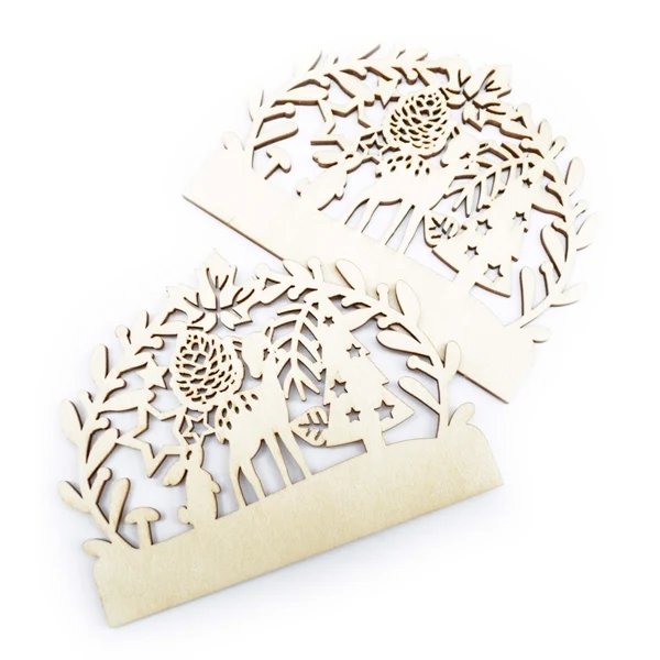 2 embouts pour bûche Forêt enchantée Scrapcooking – Image 2