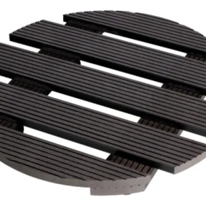 SIENA GARDEN Pflanzenroller WPC ø 30 cm anthrazit