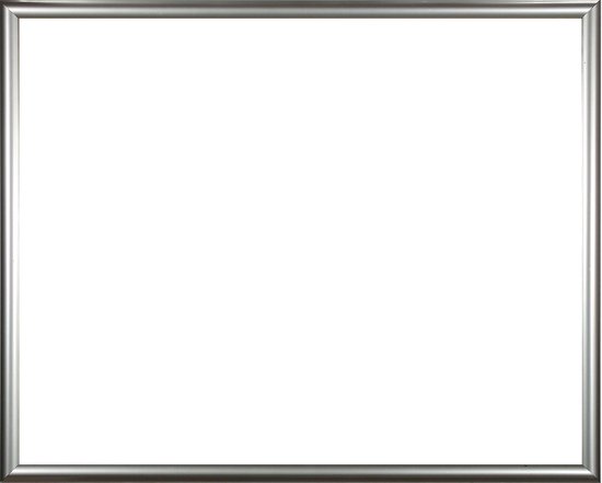 Homedecoration Biggy - Cadre photo - Format photo - 65 x 99 cm - Plastique - Argent Cadre photo en plastique Biggy
