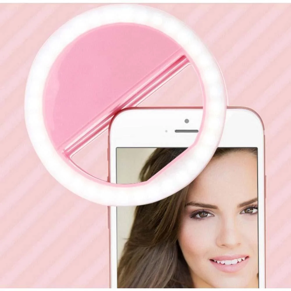 Anneau de Lumière LED Rechargeable Pour Selfie – Image 2