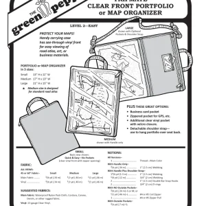 538 – Tripmate Clear Front Portfolio/Atlas Organizer | The Green Pepper – PDF Sewing Pattern 538 – Tripmate Clear Front Portfolio/Atlas Organizer | The Green Pepper – PDF Sewing Pattern
