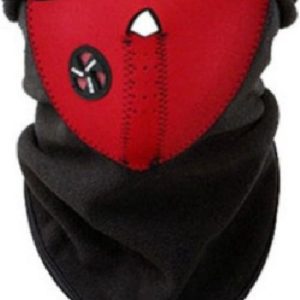 Foulard Cool Snowboard & Ski avec ventilation – Rouge – Taille L. Écharpe ou bonnet chaud bien protégé contre la neige et le froid.