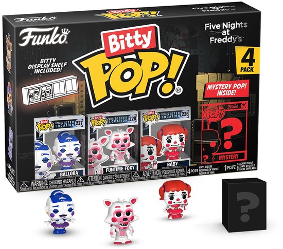 Funko Bitty Pop! 4-Pack: Five Nights at Freddy's - Ballora