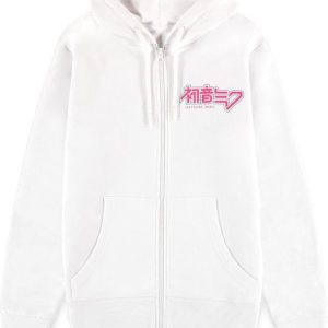 Hatsune Miku – Sweat à capuche pour femme avec fermeture éclair (L) Hatsune Miku – Sweat à capuche pour femme avec fermeture éclair (L)