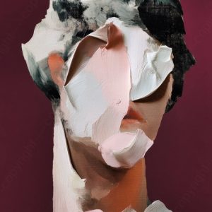 K&C Art (Peinture sur aluminium) 60x90cm | Portrait abstrait d’une femme – visage – violet – blanc – noir – rose – moderne – art | Séjour – chambre – hall – bureau | Tirage photo peinture sur dibond – décoration murale – décoration murale – art mural K&C Art (Peinture sur aluminium) 60x90cm | Portrait abstrait d’une femme – visage – violet – blanc – noir – rose – moderne – art | Séjour – chambre – hall – bureau | Tirage photo peinture sur dibond – décoration murale – décoration murale – art mural