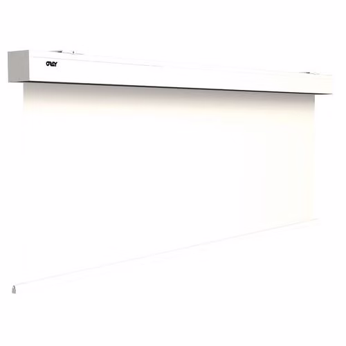 Ecran électrique Squar'pro blanc mat
