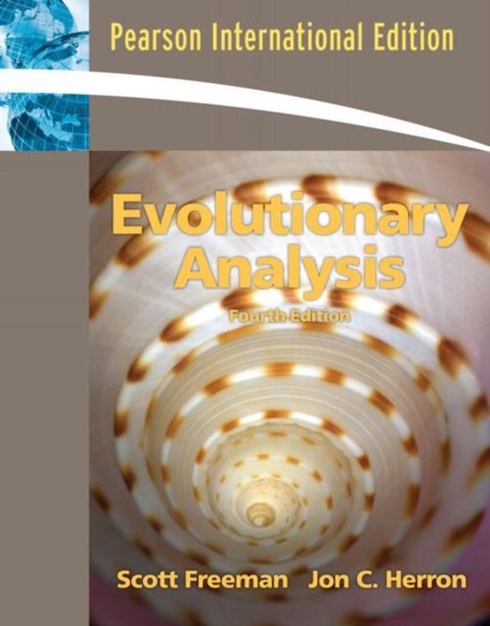 ISBN Evolutionary Analysis 4e PIE, Biologie, Anglais, 800 pages