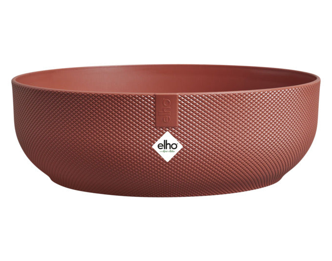 ELHO Pflanzengefäss Jazz rund ø 28 cm toskanisches rot