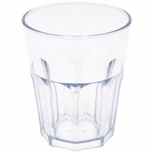 Verre à eau plastique réutilisable