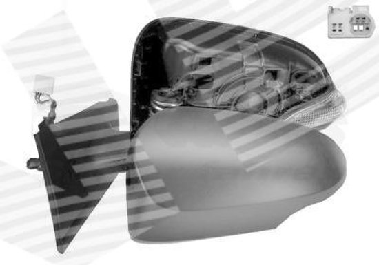 MIROIRS POUR TOYOTA YARIS H/B 2011-2014 879400D580