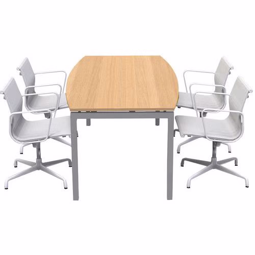 Table de réunion tonneau 200cm – Image 3