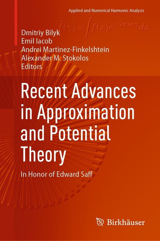 Mathematics and Statistics (R0) - Recent Advances in Approximation and Potential TheoryEbook In Honor of Edward Saff