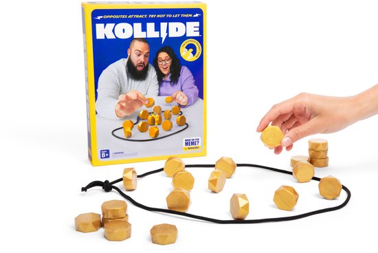 Kollide - Jeu de Stratégie Magnétique - À partir de 8 ans - 1-4 joueurs - Adresse & Tactique