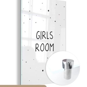 MuchoWow® Peinture sur verre 60×90 cm – Peinture acrylique sur verre – Citations – Chambre de fille – Filles – Enfant – Proverbes – Photo sur verre – Peintures MuchoWow® Peinture sur verre 60×90 cm – Peinture acrylique sur verre – Citations – Chambre de fille – Filles – Enfant – Proverbes – Photo sur verre – Peintures
