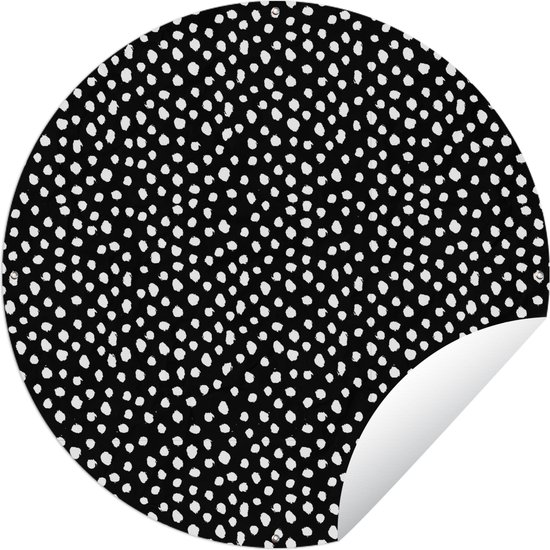 Garden Circle Zwart – Wit – Motifs – Pois – 150×150 cm – Affiche Jardin Ronde – Extérieur Garden Circle Zwart – Wit – Motifs – Pois – 150×150 cm – Affiche Jardin Ronde – Extérieur