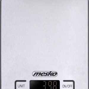 Mesko de cuisine Mesko MS 3169 Acier inoxydable, INOX Comptoir Rectangle Balance de cuisine électronique