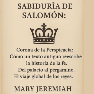 Historia de la Sabiduría de Salomón Corona de la Perspicacia: Cómo un texto antiguo reescribe la historia de la fe. Del palacio al pergamino. El viaje global de los reyes. Historia de la Sabiduría de Salomón Corona de la Perspicacia: Cómo un texto antiguo reescribe la historia de la fe. Del palacio al pergamino. El viaje global de los reyes.