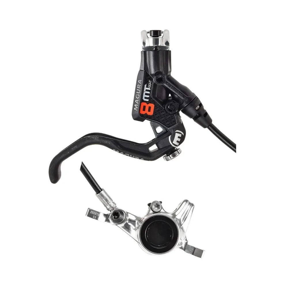 Paire de Freins MAGURA MT8 PRO Sans Disque Noir/Argent – Image 2