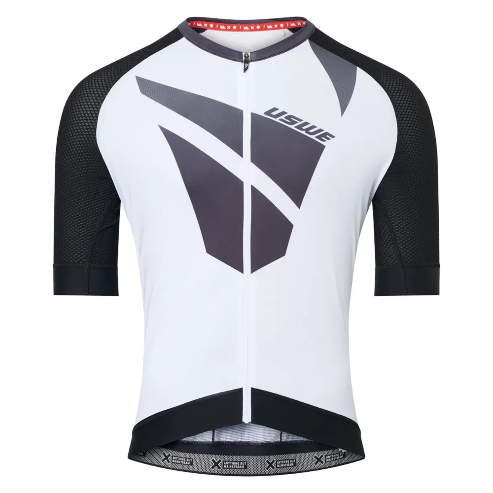 Maillot Manches Courtes USWE SKARP GRAVEL Blanc