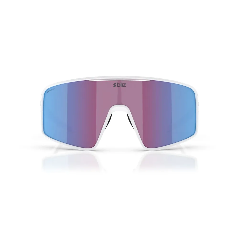 Lunettes BLIZ P001 S Blanc Ecran Rose Violet Bleu Iridium – Image 2