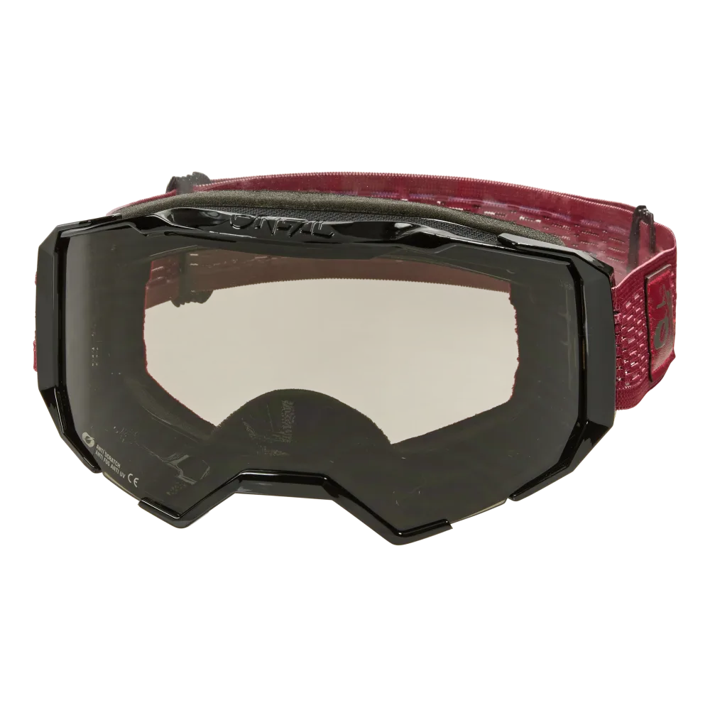Masque O'NEAL B-22 STATIC Rouge Écran Gris – Image 2