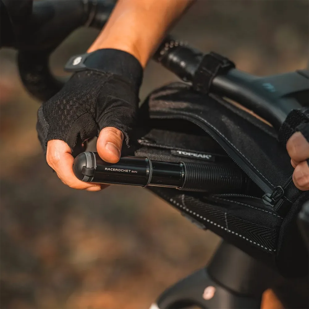 Sacoche de Guidon TOPEAK TUBULAR BARBAG SLIM 1.5 L Noir – Image 2