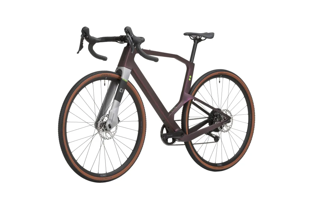 Rondo RUUT CF0 Gen2 AUBERGINE / SILVER SHIMANO GRX RD-RX812 – Image 2