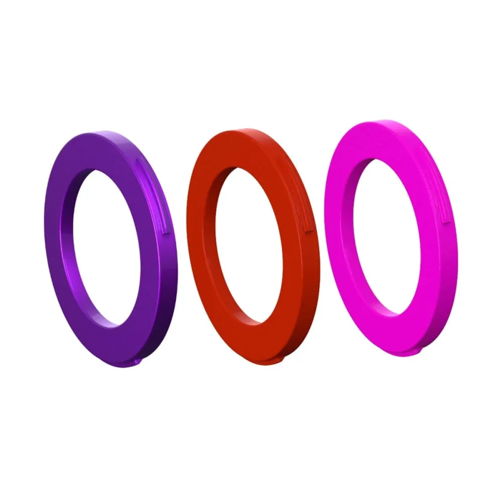 Kit de 6 Oeillets MAGURA pour Étriers 2 Pistons Violet. Rouge. Rose