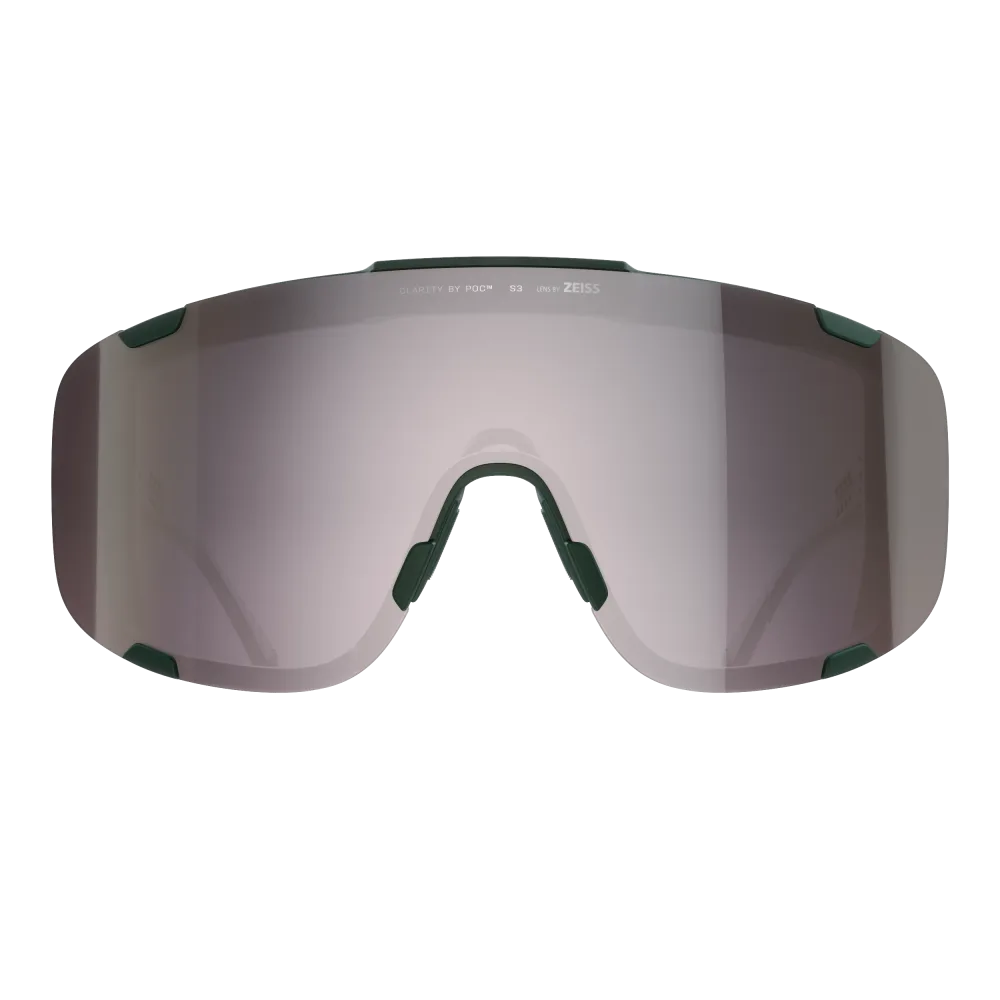 Lunettes POC DEVOUR + Kaki Verre Clarity Road Sunny Silver – Image 2