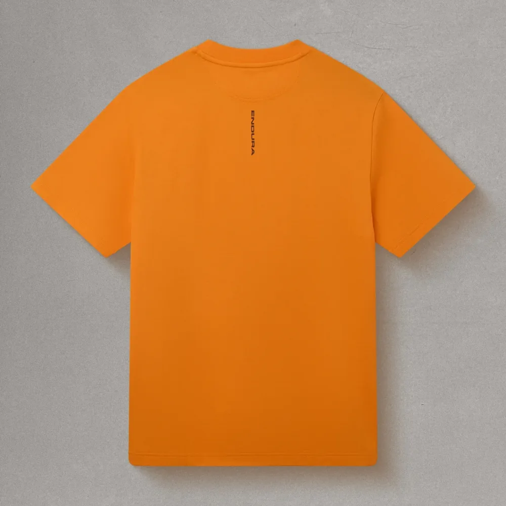 T-Shirt ENDURA ICON LOGO Orange – Image 2