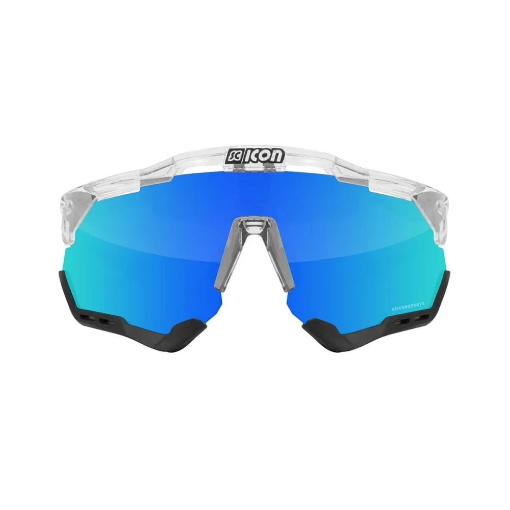 Lunettes SCICON AEROSHADE XL Translucide Iridium Bleu – Image 2