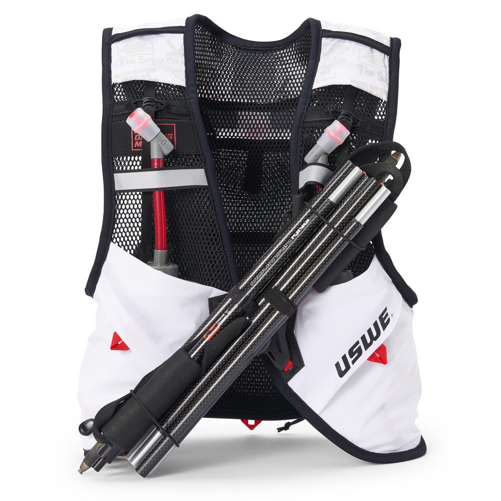 Veste d'Hydratation USWE PACE 8 L Blanc – Image 3