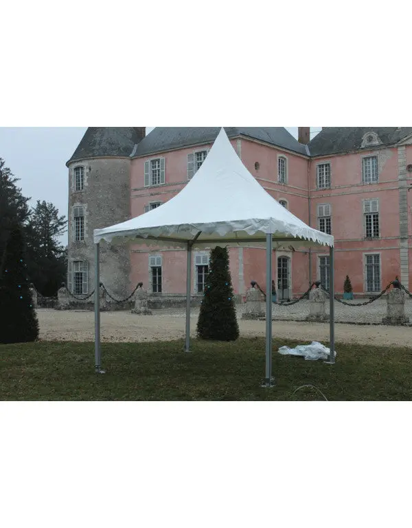 Tente Pagode alu garden 4 x 4 m toit + armature – Image 2