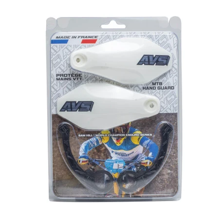 Protège Mains AVS BASIC Patte Plastique Blanc – Image 2