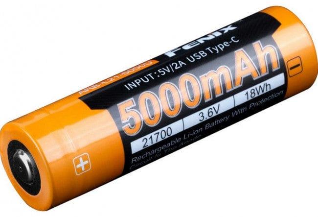 Fenix ARBL21-5000U - Batterie 21700 - 3,6V 5000mAh