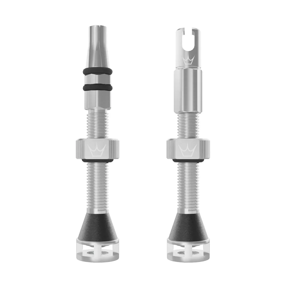 Valves Tubeless PEATY'S HOLESHOT FAST FLOW 42mm (x2) Argent
