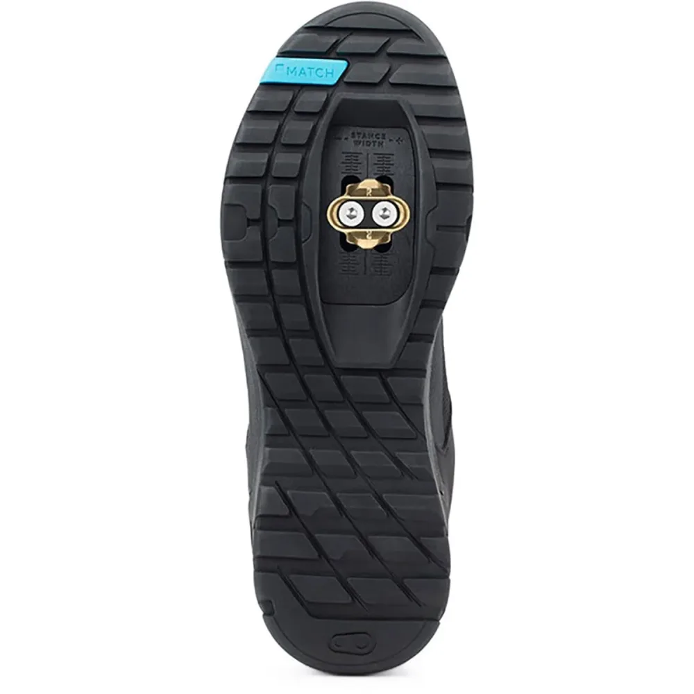Chaussures VTT CRANKBROTHERS MALLET ENDURO LACE CLIP-IN Noir/Bleu – Image 3